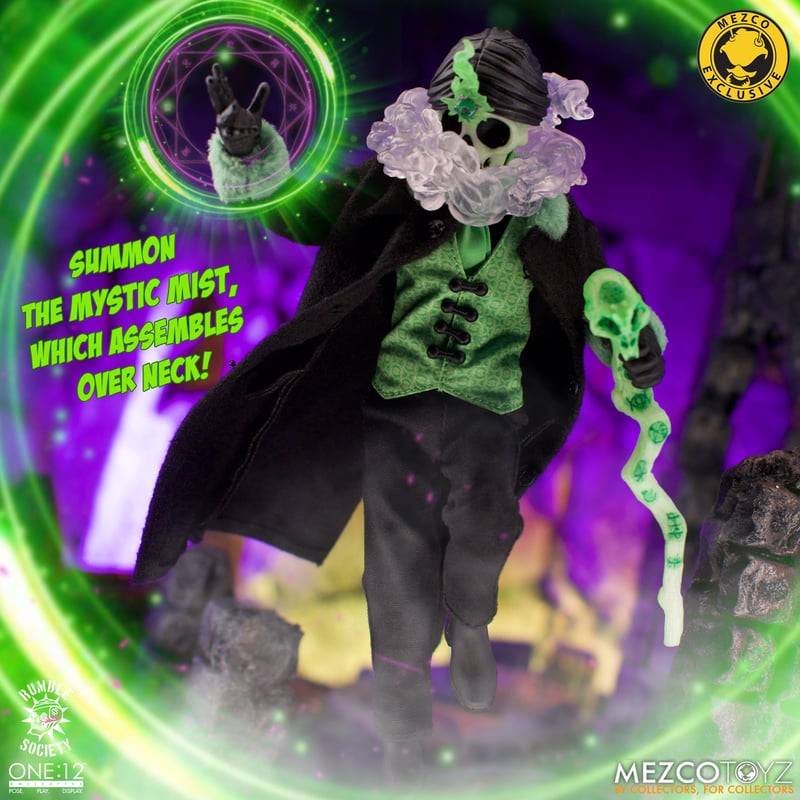 Mezco One:12 Rumble Society - Atticus Doom: Necroverse Edition