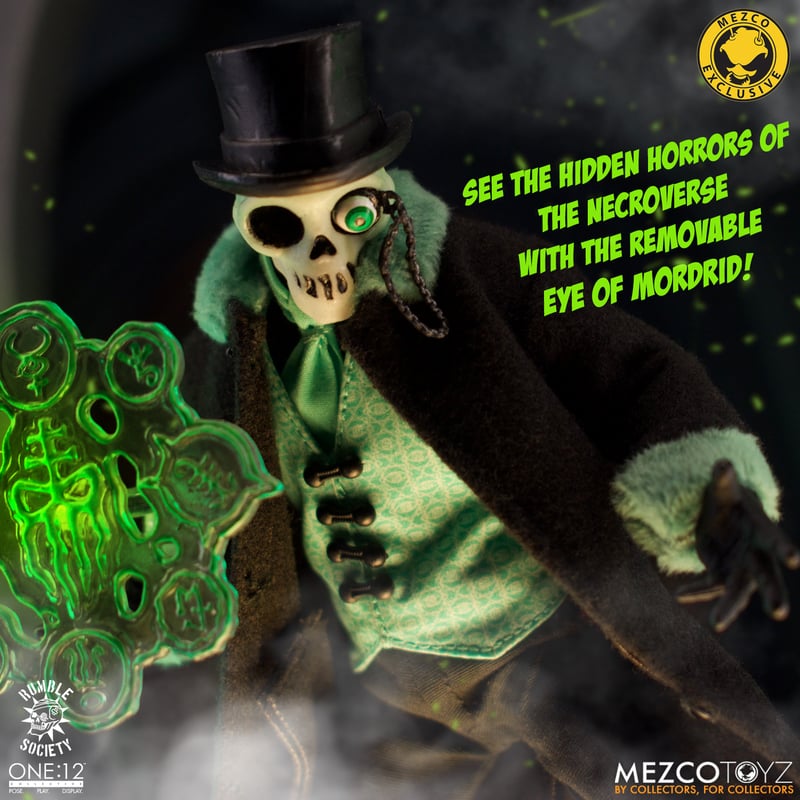 Mezco One:12 Rumble Society - Atticus Doom: Necroverse Edition