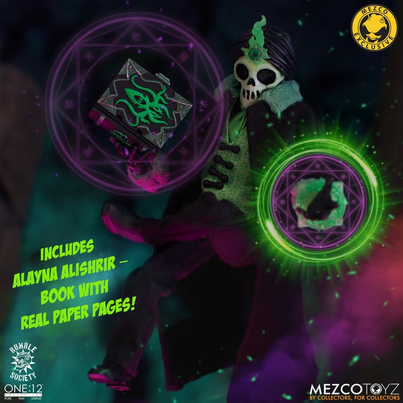 Mezco One:12 Rumble Society - Atticus Doom: Necroverse Edition