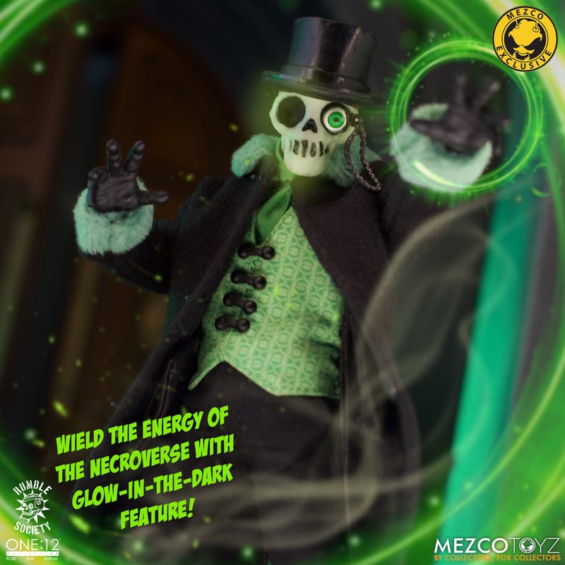 Mezco One:12 Rumble Society - Atticus Doom: Necroverse Edition