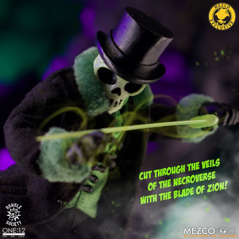Mezco One:12 Rumble Society - Atticus Doom: Necroverse Edition