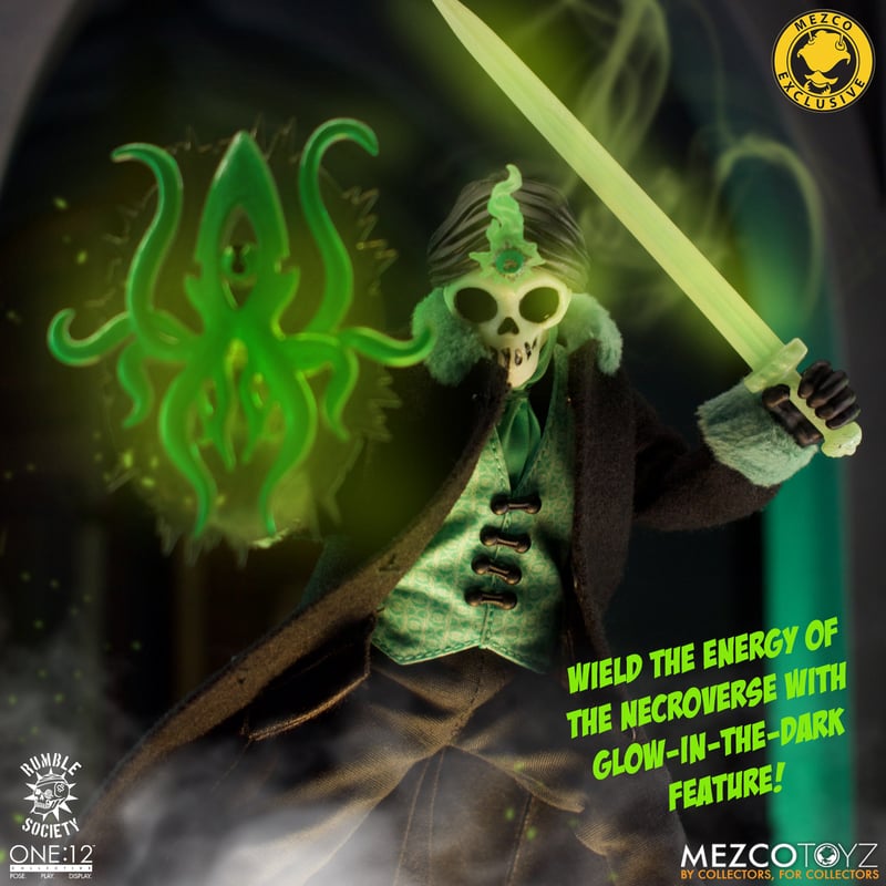 Mezco One:12 Rumble Society - Atticus Doom: Necroverse Edition