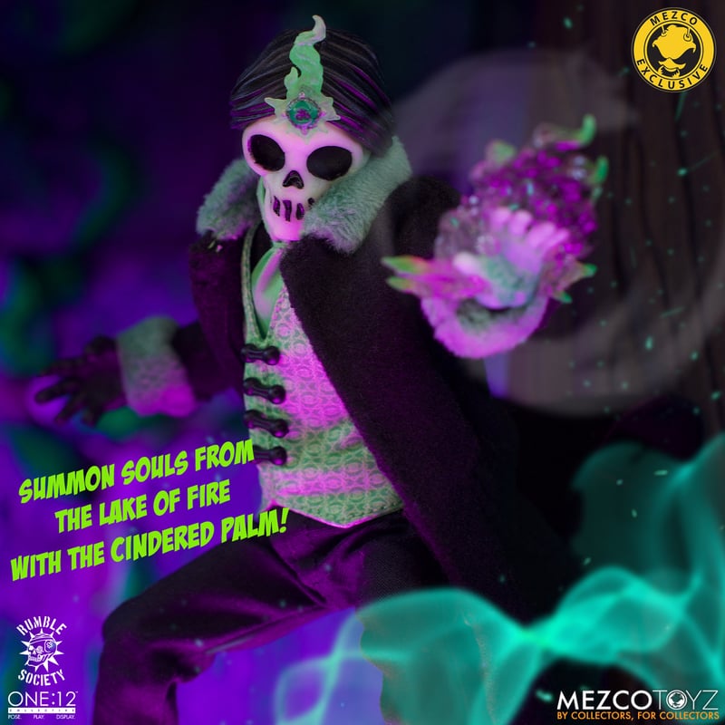 Mezco One:12 Rumble Society - Atticus Doom: Necroverse Edition