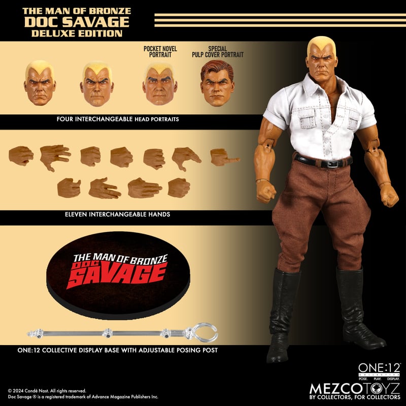 Mezco Doc Savage Deluxe Edition