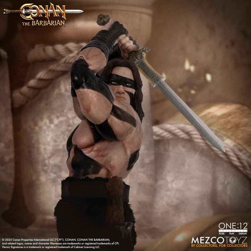 Mezco Conan The Barbarian (1982): War Paint Edition PREORDER