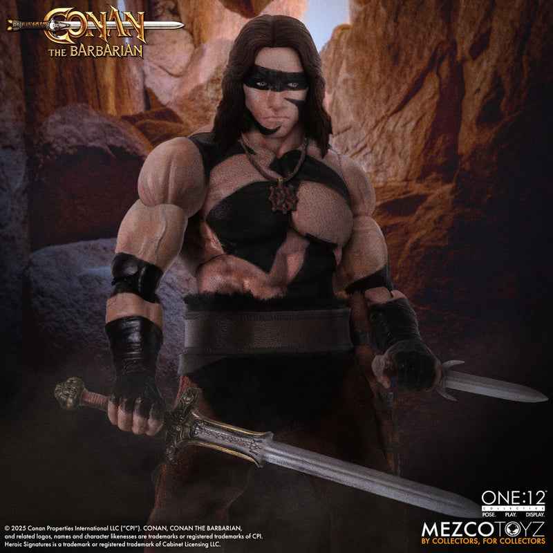 Mezco Conan The Barbarian (1982): War Paint Edition PREORDER