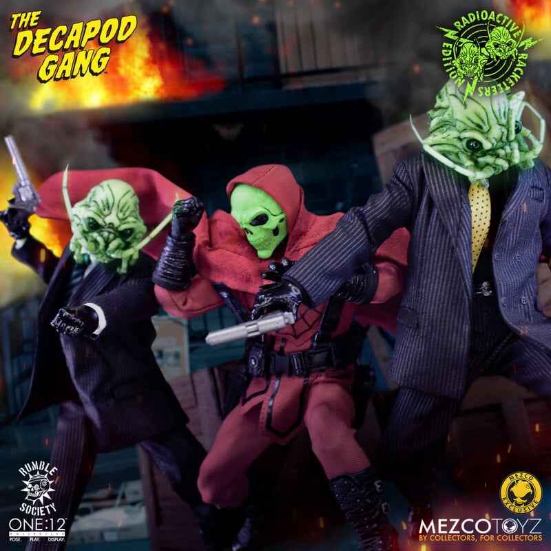 Mezco One:12 The Decapod Gang: Radioactive Racketeers Edition