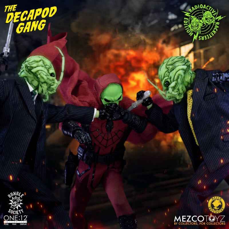 Mezco One:12 The Decapod Gang: Radioactive Racketeers Edition