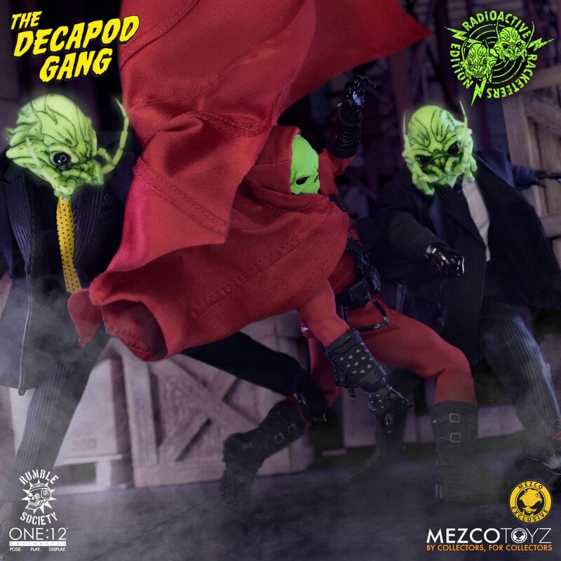 Mezco One:12 The Decapod Gang: Radioactive Racketeers Edition