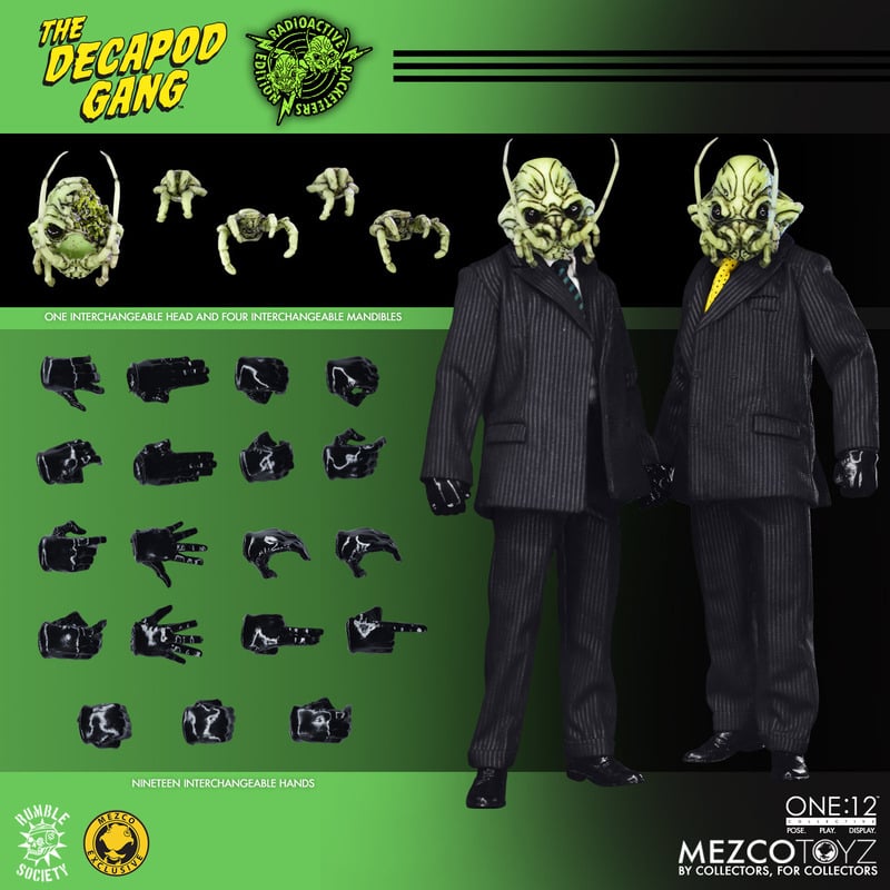 Mezco One:12 The Decapod Gang: Radioactive Racketeers Edition
