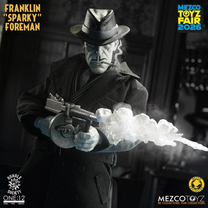 Mezco One:12 Gangsters Inc. - Franklin "Sparky" Foreman: Hardboiled Fiction Edition