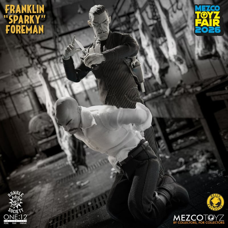 Mezco One:12 Gangsters Inc. - Franklin "Sparky" Foreman: Hardboiled Fiction Edition