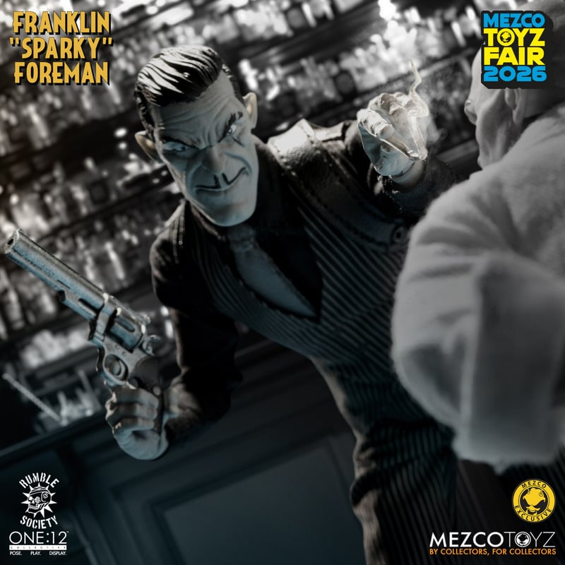 Mezco One:12 Gangsters Inc. - Franklin "Sparky" Foreman: Hardboiled Fiction Edition
