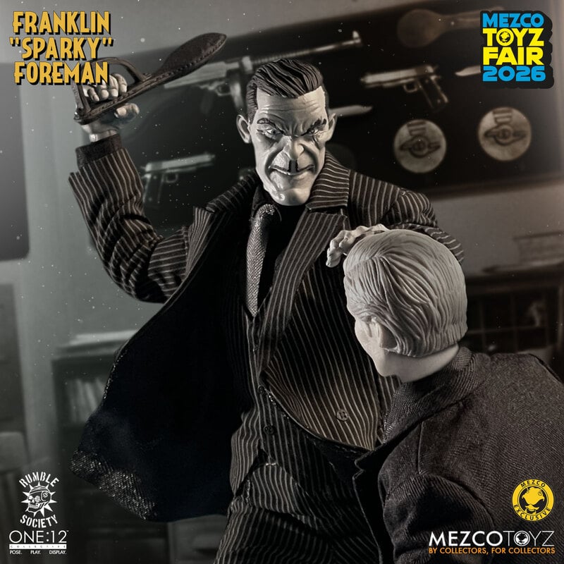 Mezco One:12 Gangsters Inc. - Franklin "Sparky" Foreman: Hardboiled Fiction Edition