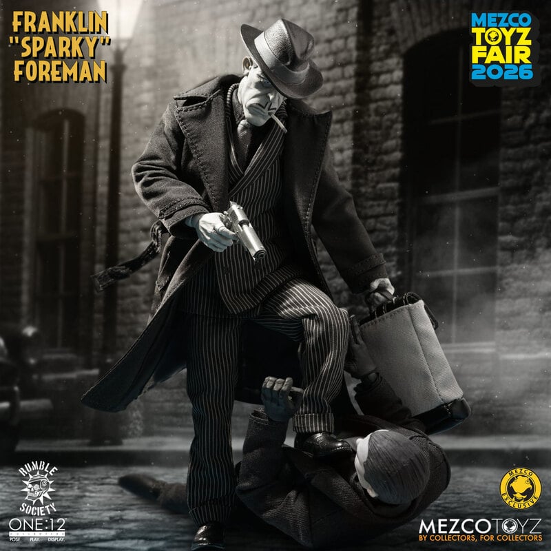 Mezco One:12 Gangsters Inc. - Franklin "Sparky" Foreman: Hardboiled Fiction Edition