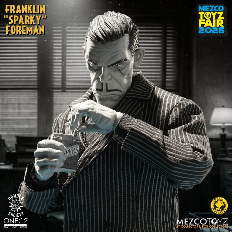 Mezco One:12 Gangsters Inc. - Franklin "Sparky" Foreman: Hardboiled Fiction Edition