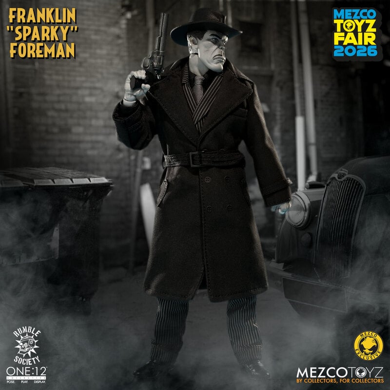 Mezco One:12 Gangsters Inc. - Franklin "Sparky" Foreman: Hardboiled Fiction Edition
