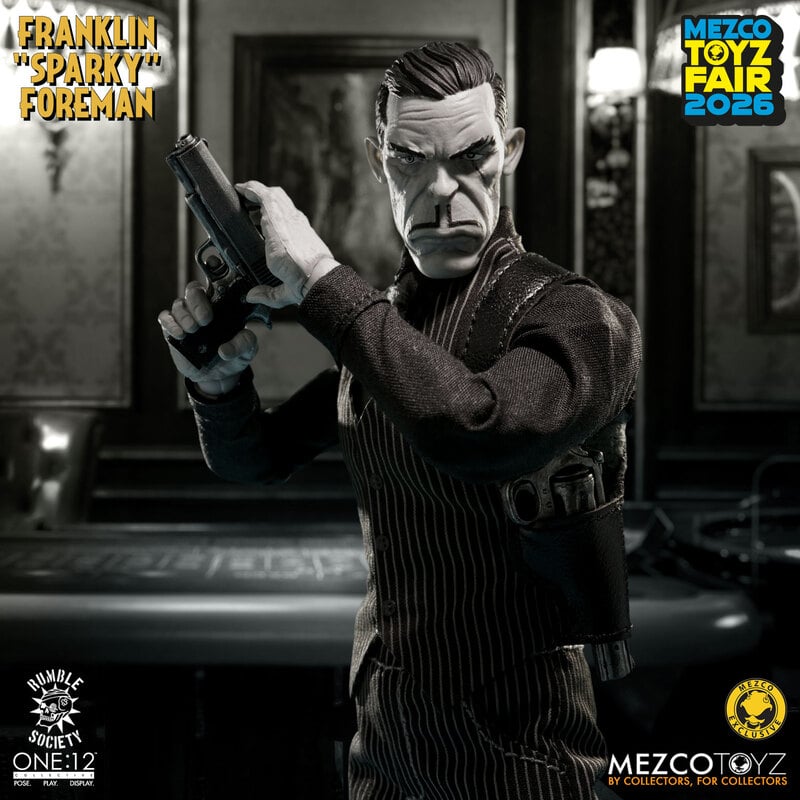 Mezco One:12 Gangsters Inc. - Franklin "Sparky" Foreman: Hardboiled Fiction Edition