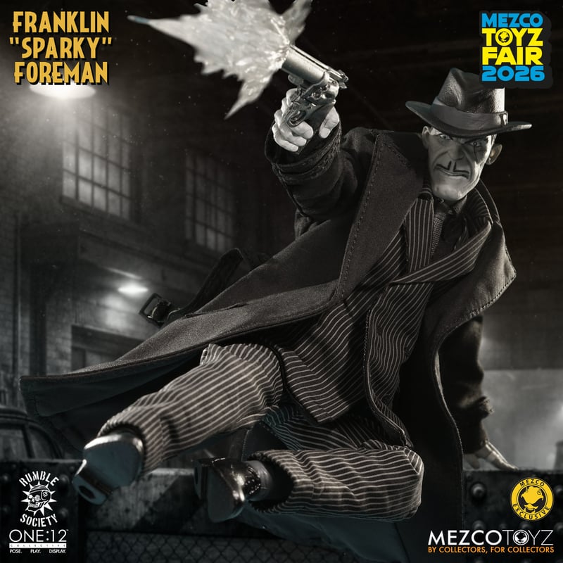 Mezco One:12 Gangsters Inc. - Franklin "Sparky" Foreman: Hardboiled Fiction Edition