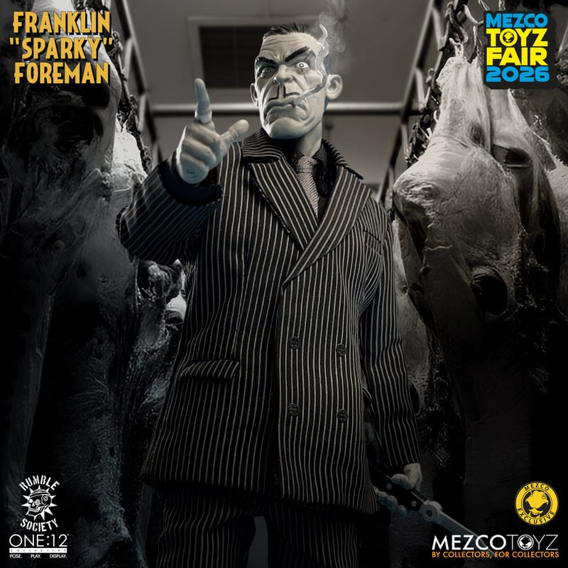 Mezco One:12 Gangsters Inc. - Franklin "Sparky" Foreman: Hardboiled Fiction Edition