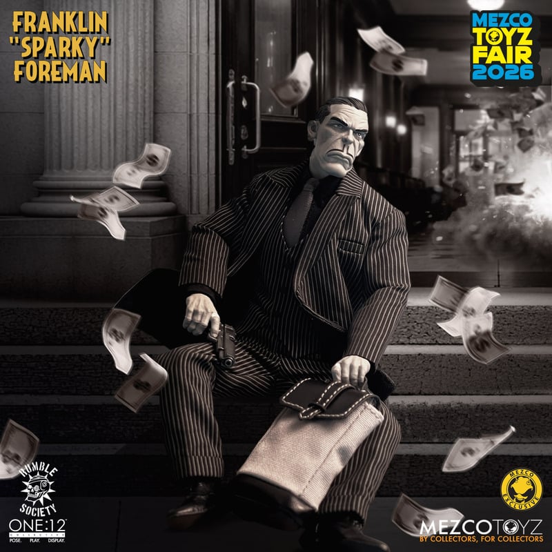 Mezco One:12 Gangsters Inc. - Franklin "Sparky" Foreman: Hardboiled Fiction Edition