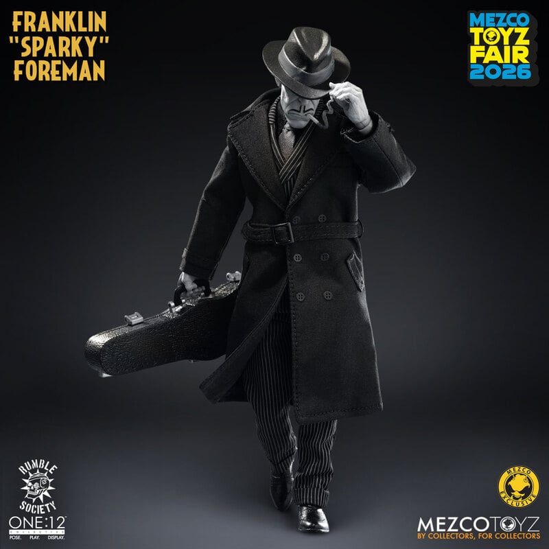 Mezco One:12 Gangsters Inc. - Franklin "Sparky" Foreman: Hardboiled Fiction Edition