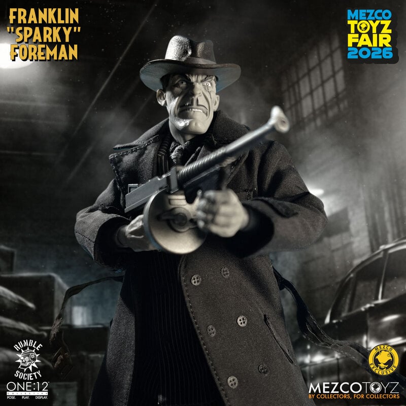 Mezco One:12 Gangsters Inc. - Franklin "Sparky" Foreman: Hardboiled Fiction Edition