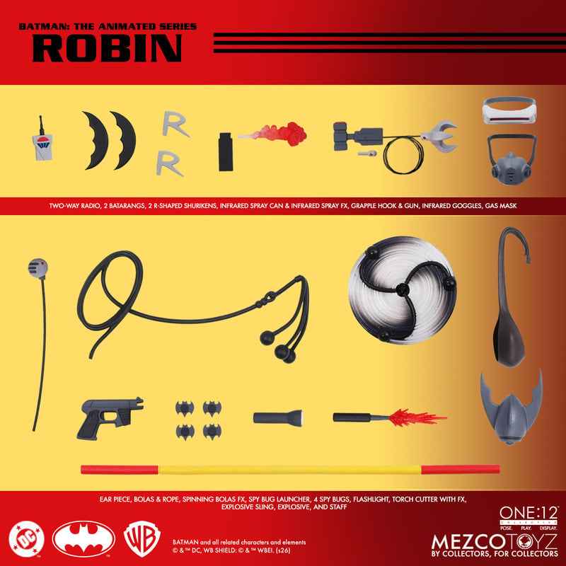 Mezco Toyz Batman: The Animated Series Robin PREORDER