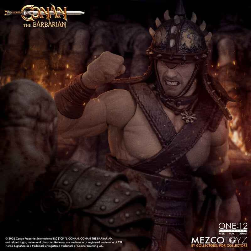 Mezco One:12 Collective Conan The Barbarian (1982): Pit Fighter Edition PREORDER