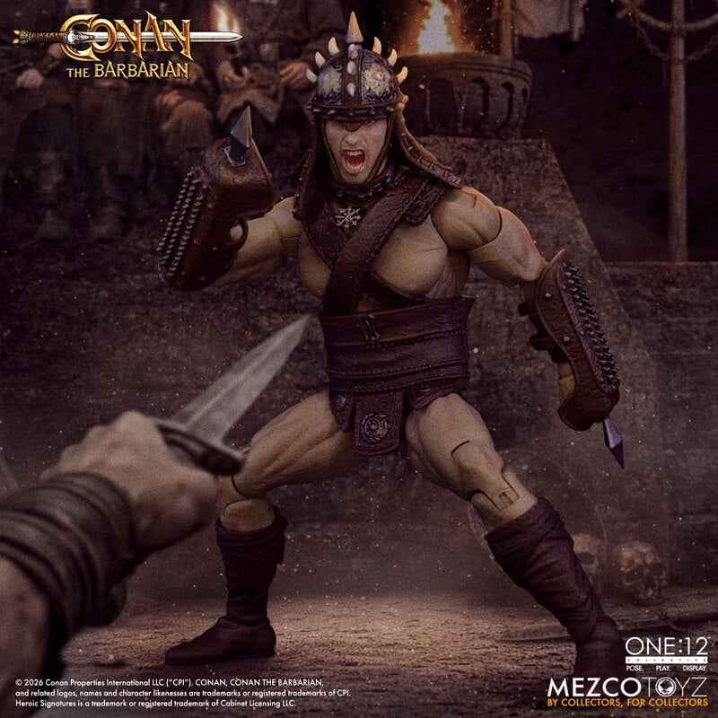 Mezco One:12 Collective Conan The Barbarian (1982): Pit Fighter Edition PREORDER