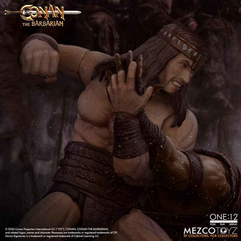 Mezco One:12 Collective Conan The Barbarian (1982): Pit Fighter Edition PREORDER