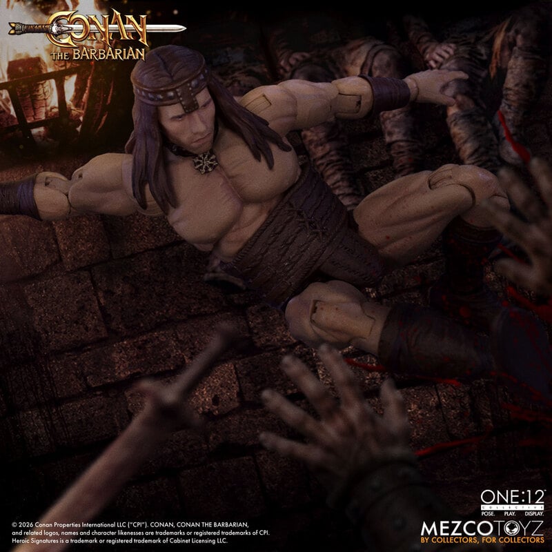 Mezco One:12 Collective Conan The Barbarian (1982): Pit Fighter Edition PREORDER