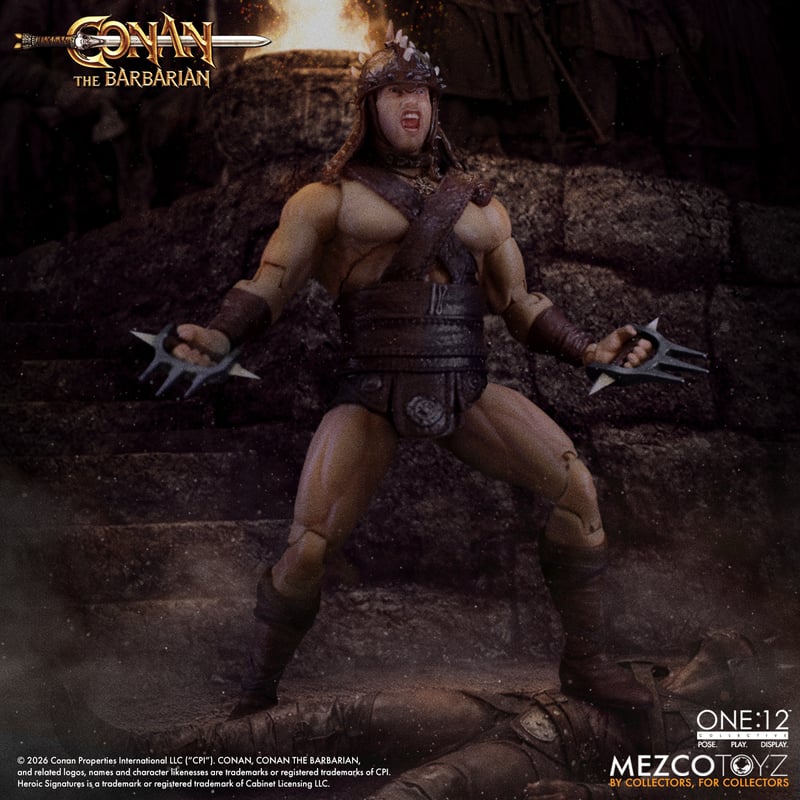 Mezco One:12 Collective Conan The Barbarian (1982): Pit Fighter Edition PREORDER