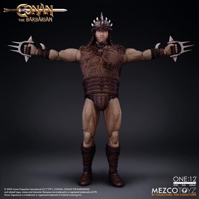 Mezco One:12 Collective Conan The Barbarian (1982): Pit Fighter Edition PREORDER