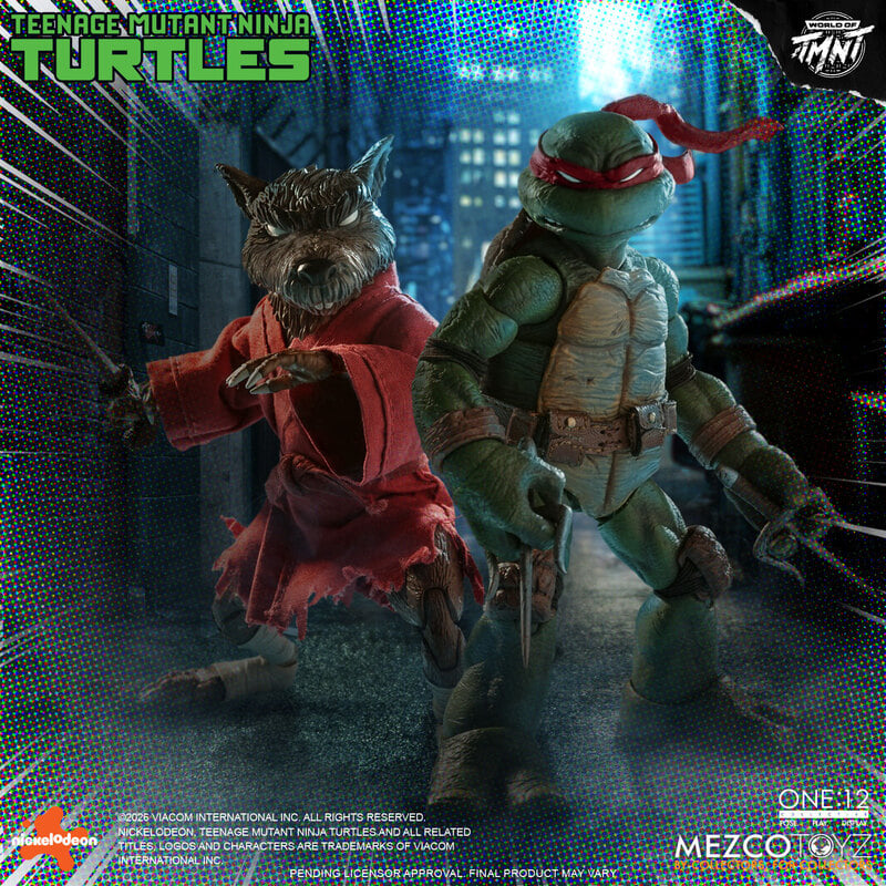 Mezco One:12 Collective Teenage Mutant Ninja Turtles (COMICS) Boxed Set PREORDER