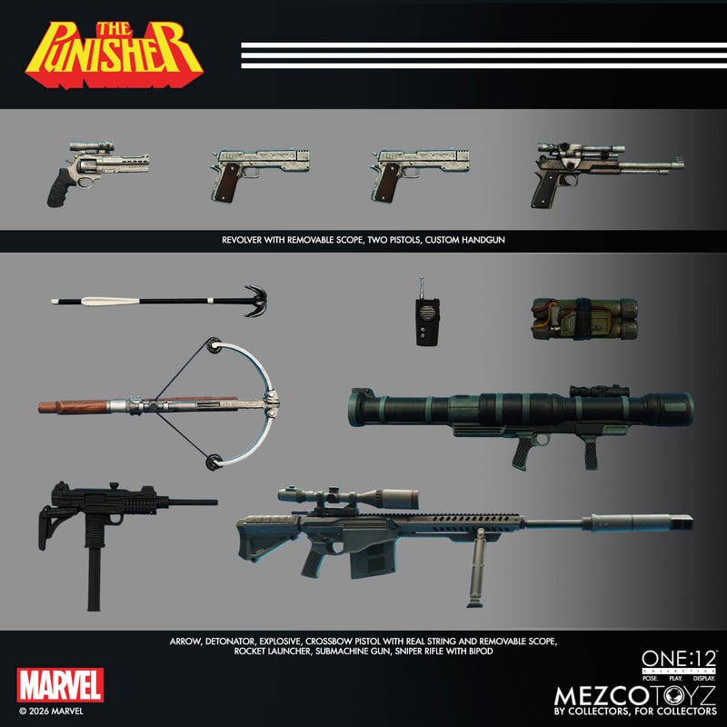 Mezco One:12 Collective Punisher Action Figure PREORDER