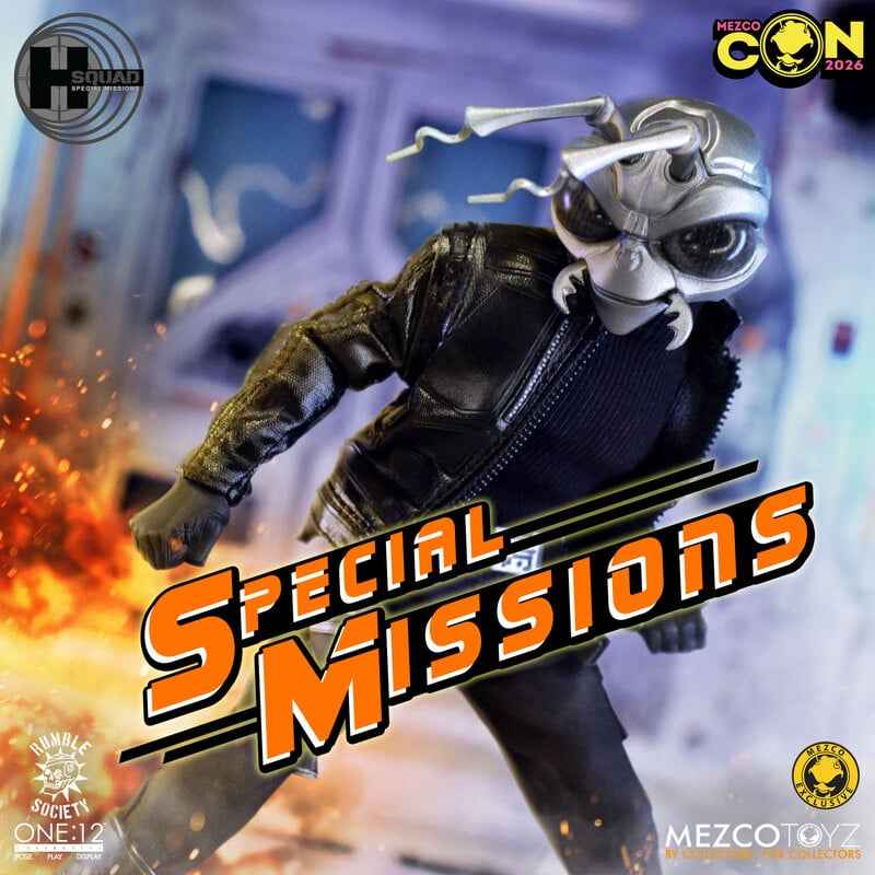 Mezco One:12 Hazard Squad: Special Missions - Shadow Command Gomez