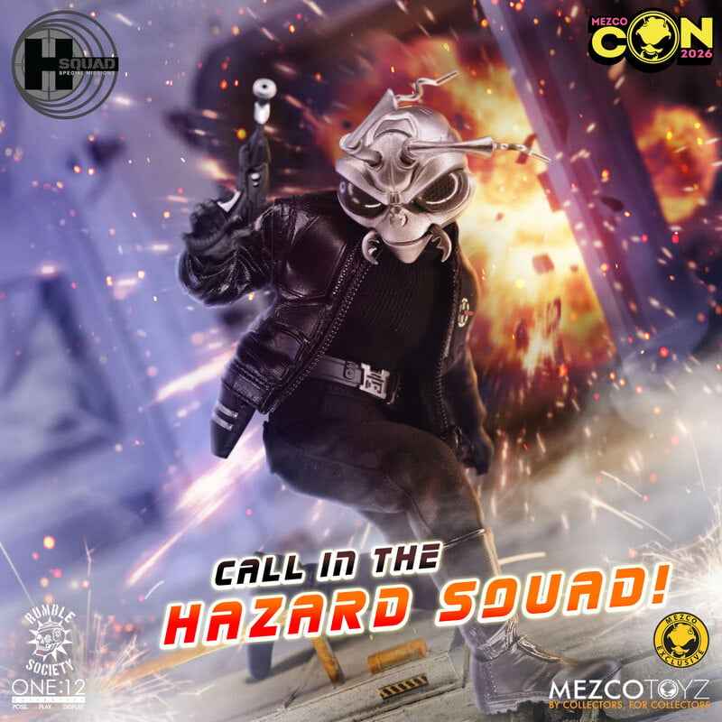 Mezco One:12 Hazard Squad: Special Missions - Shadow Command Gomez