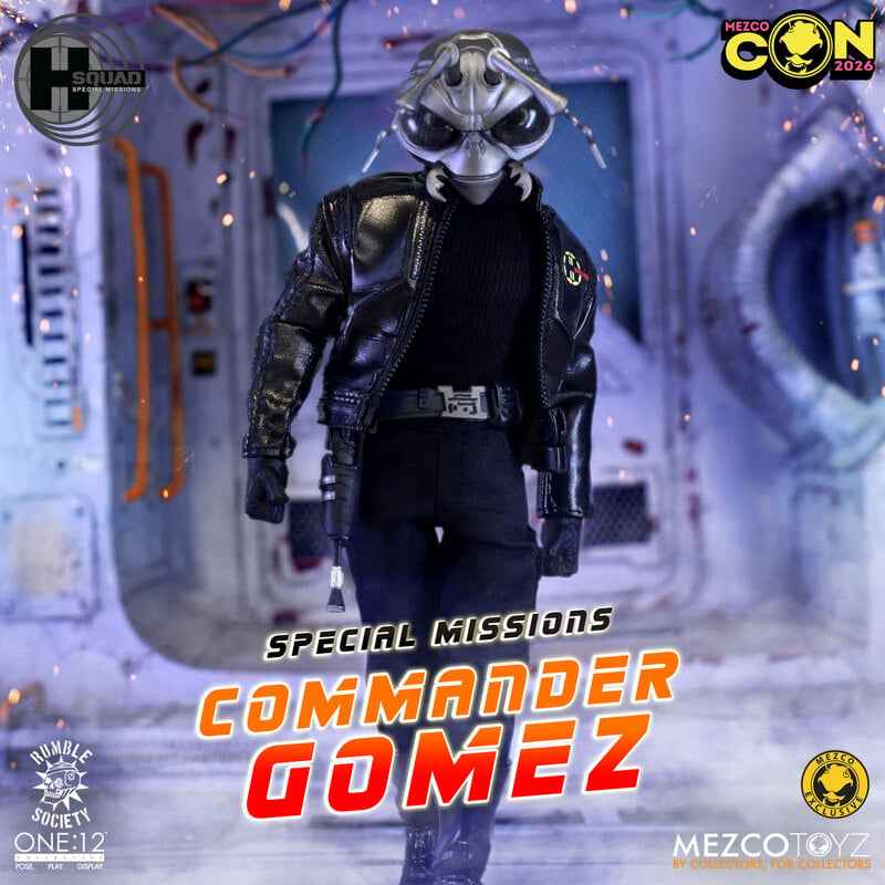 Mezco One:12 Hazard Squad: Special Missions - Shadow Command Gomez