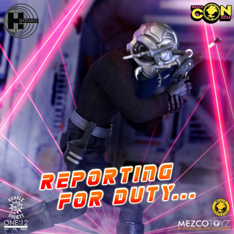 Mezco One:12 Hazard Squad: Special Missions - Shadow Command Gomez