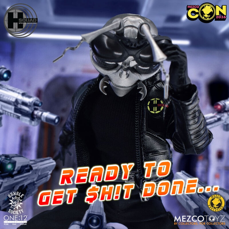 Mezco One:12 Hazard Squad: Special Missions - Shadow Command Gomez