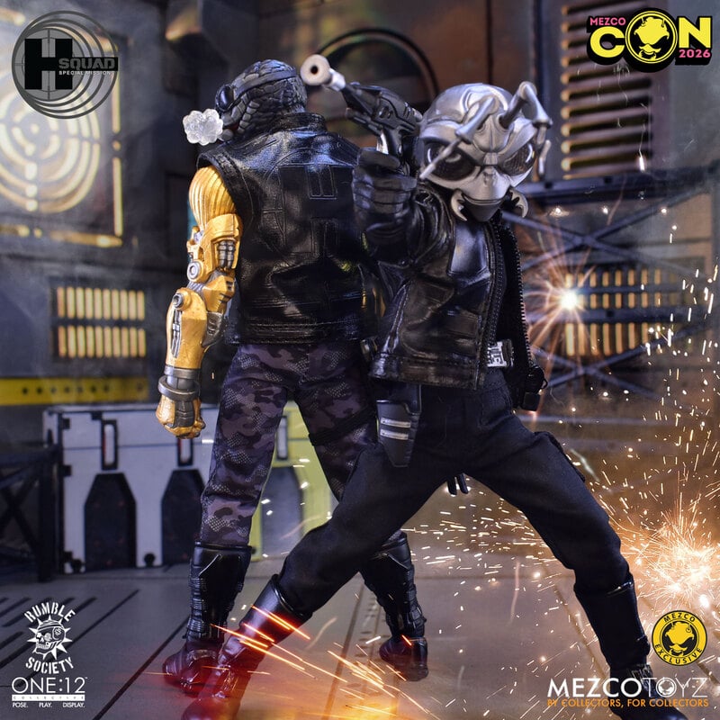 Mezco One:12 Hazard Squad: Special Missions - Shadow Command Gomez