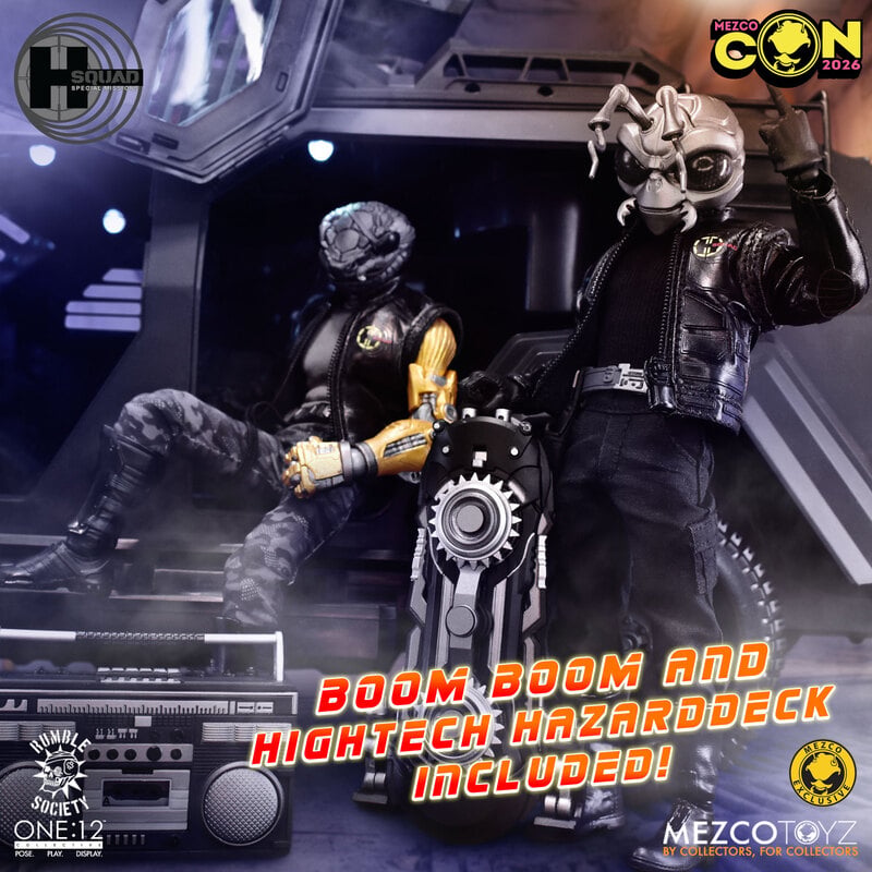Mezco One:12 Hazard Squad: Special Missions - Shadow Command Gomez