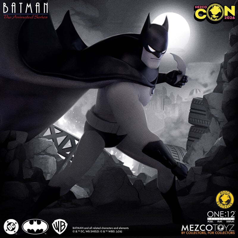 Mezco One:12 Batman: The Animated Series - Noir Edition