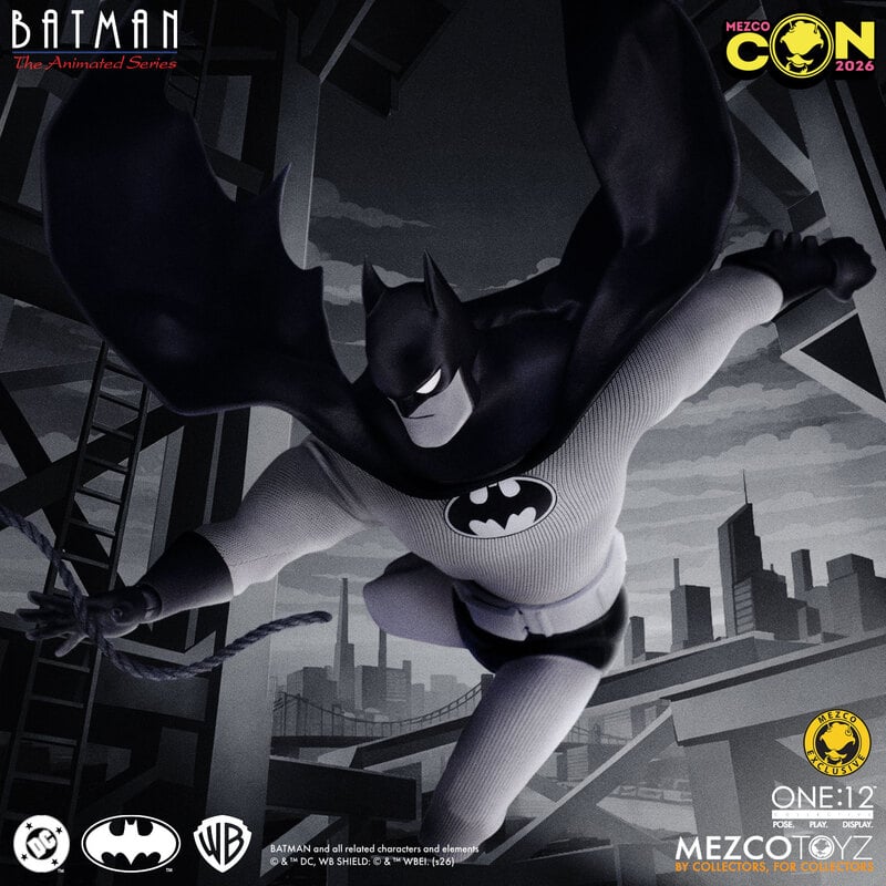Mezco One:12 Batman: The Animated Series - Noir Edition
