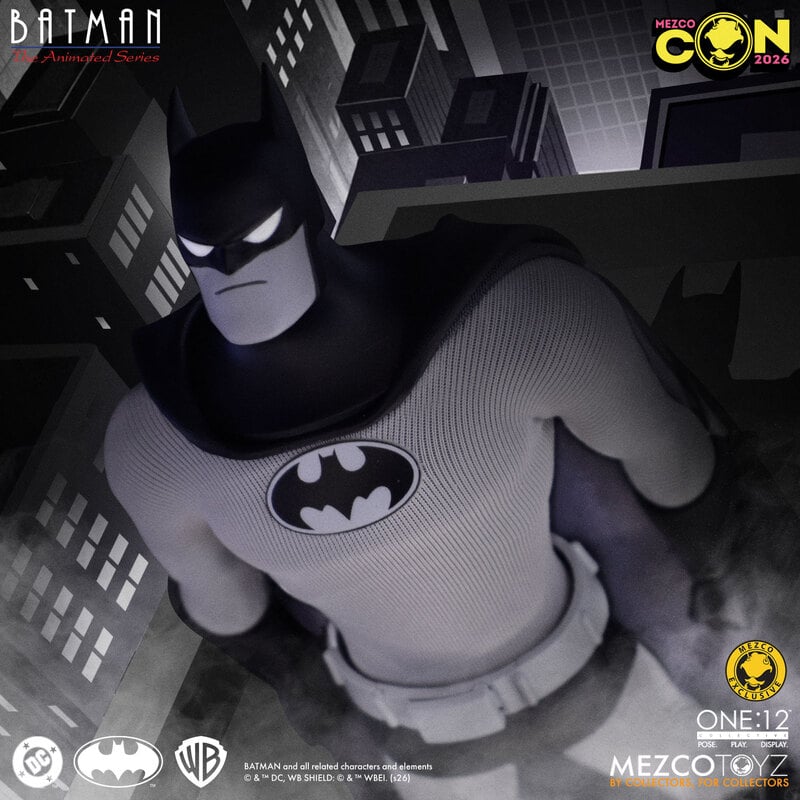 Mezco One:12 Batman: The Animated Series - Noir Edition