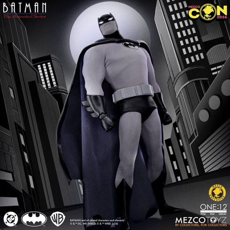 Mezco One:12 Batman: The Animated Series - Noir Edition