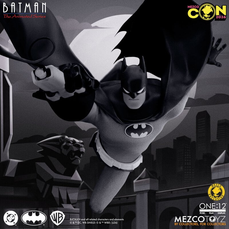Mezco One:12 Batman: The Animated Series - Noir Edition