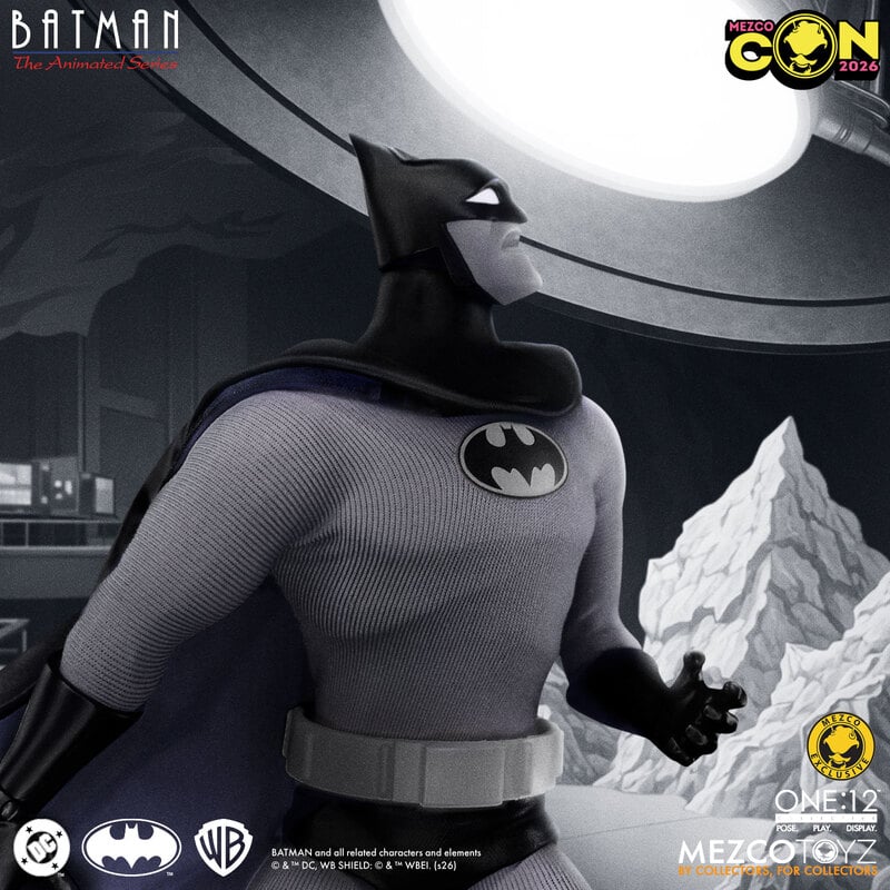 Mezco One:12 Batman: The Animated Series - Noir Edition