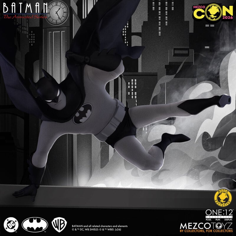 Mezco One:12 Batman: The Animated Series - Noir Edition